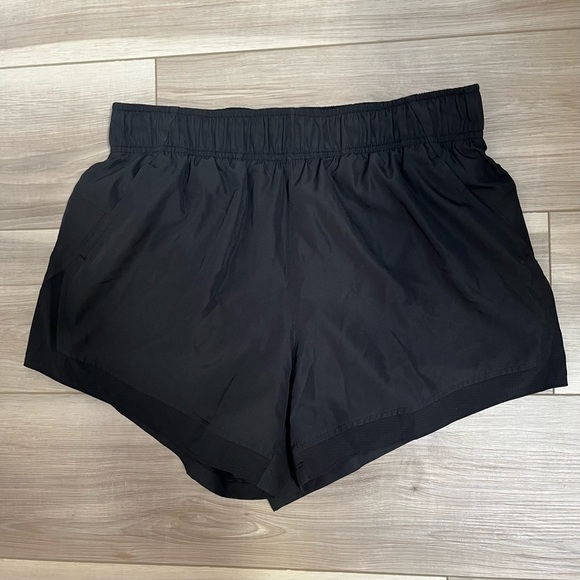 Pants - Black Athletic Shorts
